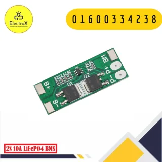 2S 10A LiFePO4 BMS 6.4V Battery Protection Board