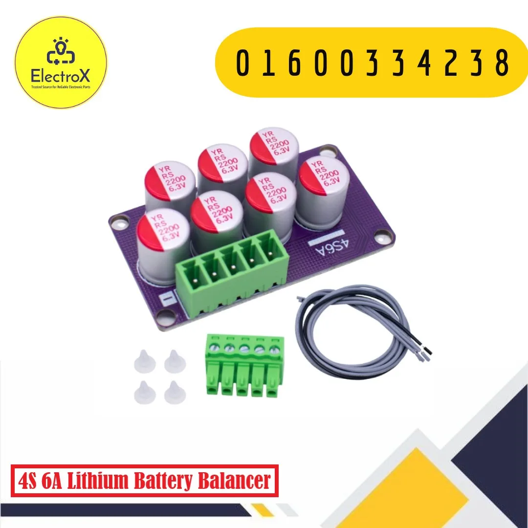 4S 6A Active Balancer Super Capacitor Equalizer