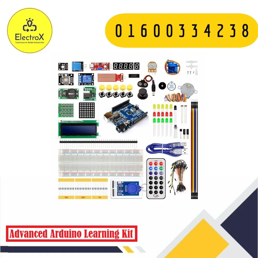Advanced Arduino Learning Kit with Plastic Box