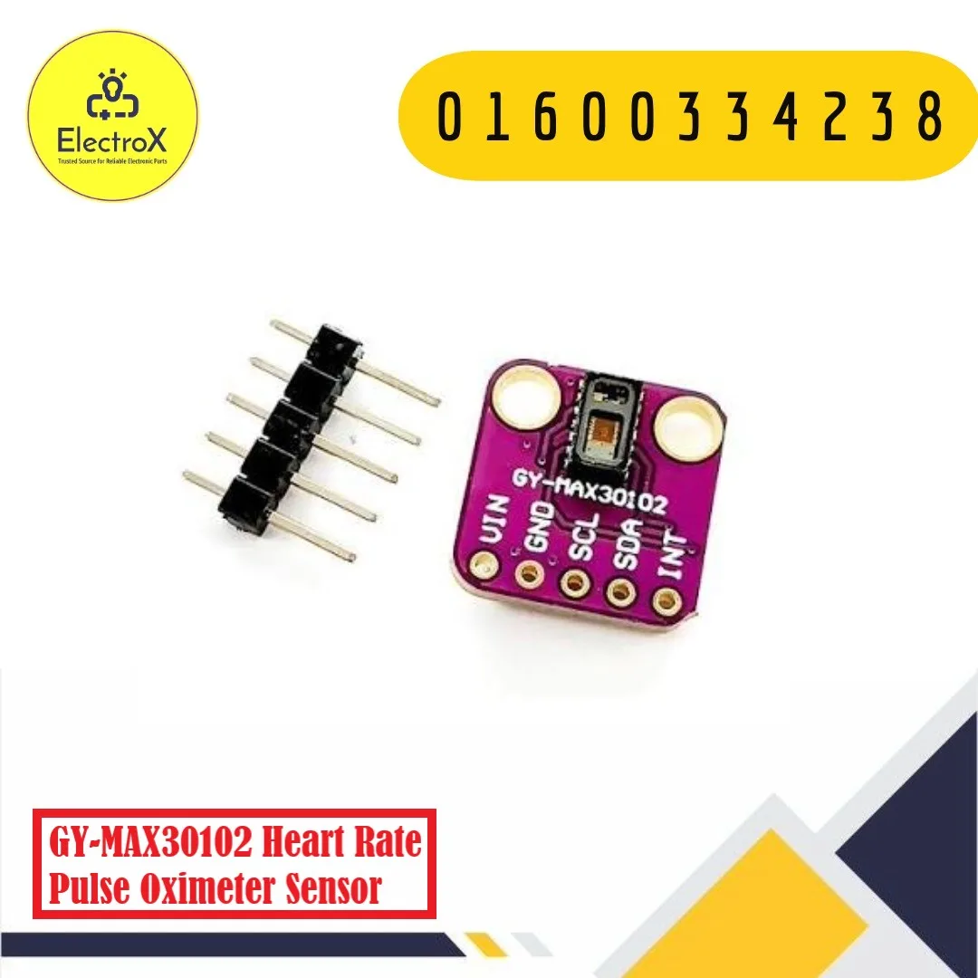 GY-MAX30102 Heart Rate Pulse Oximeter Sensor